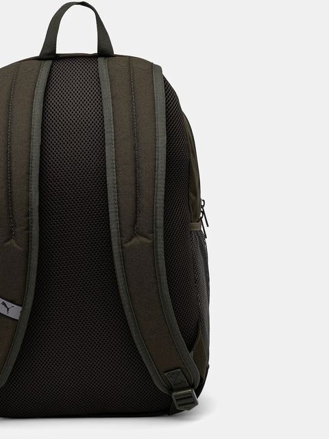 Puma plecak kolor zielony duży gładki 91153