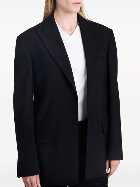 Proenza Schouler Devon peak-lapel blazer - Black