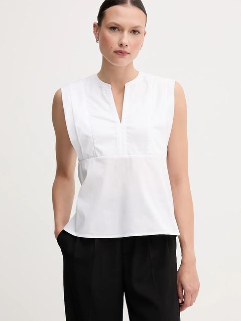 Joop! bluzka damska kolor biały gładka 30042001 - zdjęcie produktu nr 1