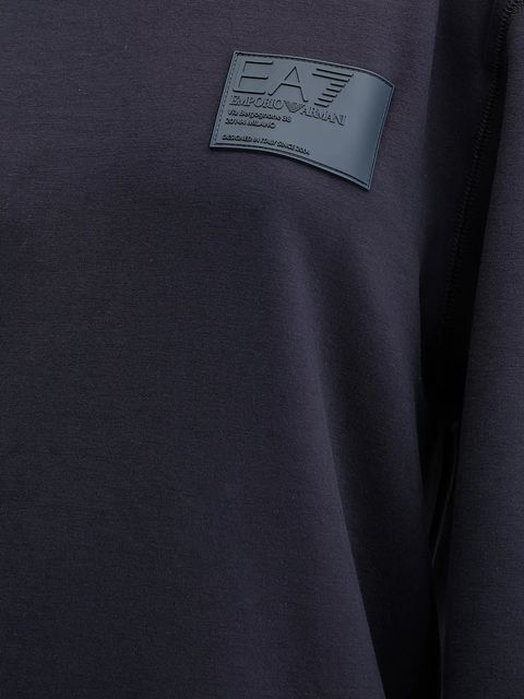 EA7 Emporio Armani bluza damska kolor granatowy z aplikacją AF13790.7X000129