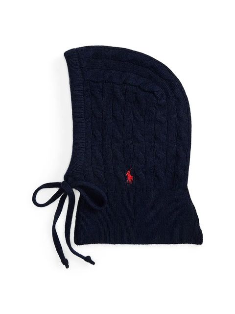 Polo Ralph Lauren kominiarka wełniana kolor granatowy 455981427 - zdjęcie produktu nr 1