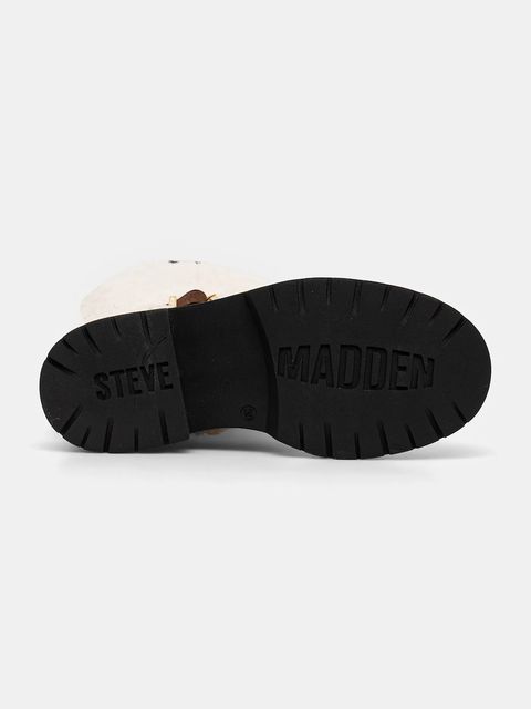 Steve Madden kozaki Godiva damskie kolor beżowy na platformie 11003413