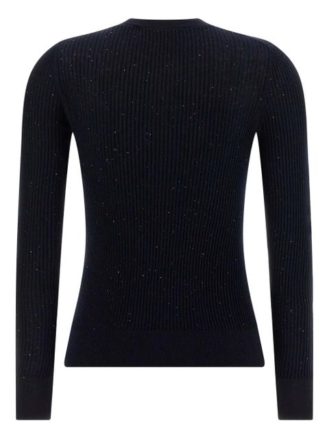 Max Mara Marabu sequin-embellished sweater - Blue - zdjęcie produktu nr 2