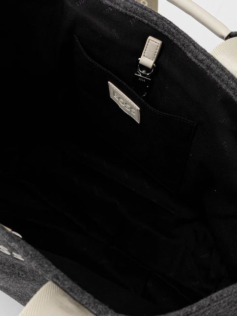 BOSS torebka kolor szary 50552483