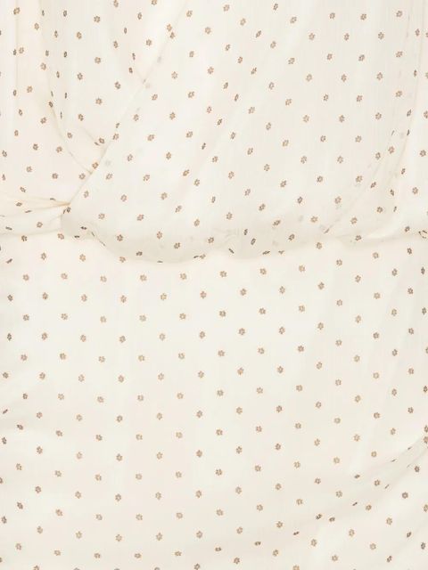 ROTATE BIRGER CHRISTENSEN chiffon V-neck mini dress - Neutrals