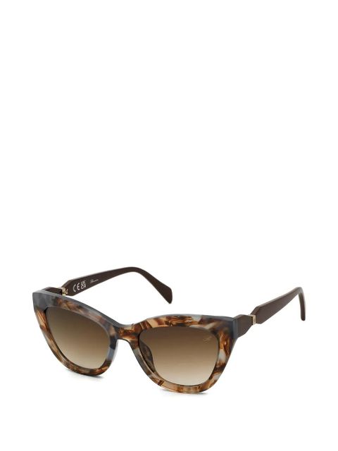 Blumarine cat-eye-frame sunglasses - Brown - zdjęcie produktu nr 2
