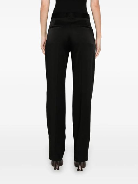 Jil Sander satin trousers - Black