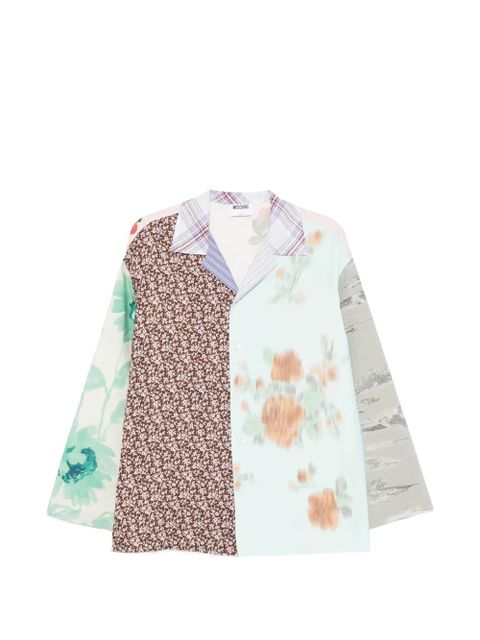 Moschino floral patchwork shirt - Brown - zdjęcie produktu nr 1