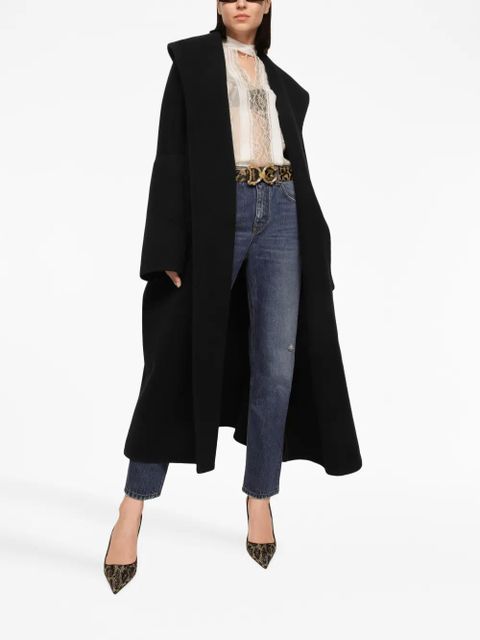 Dolce & Gabbana logo-plaque straight-leg jeans - Blue - zdjęcie produktu nr 2