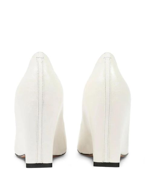 Maison Margiela leather pumps - White