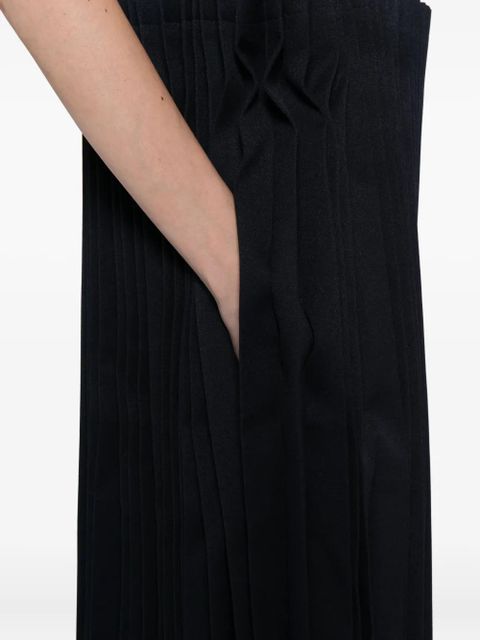 Comme Des Garçons pleated dress - Blue