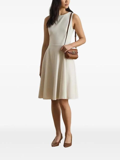 Lauren Ralph Lauren sleeveless A-line midi dress - Neutrals - zdjęcie produktu nr 1
