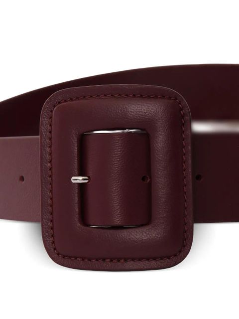 Weekend Max Mara Brio square-buckle belt - Red