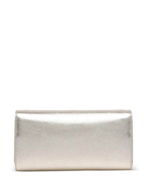 Jimmy Choo crystal-embellished chain wallet - Gold - zdjęcie produktu nr 1