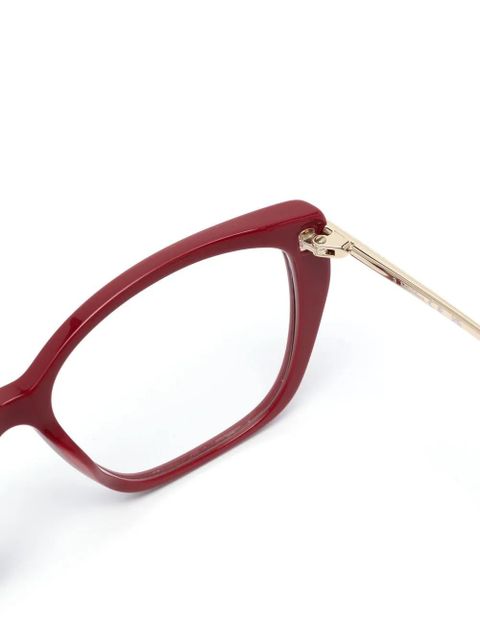 Max Mara Eyewear cat-eye frame eyeglasses - Red