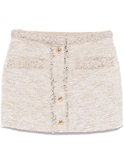 ISABEL MARANT Gleny mini skirt - Neutrals - zdjęcie produktu nr 1