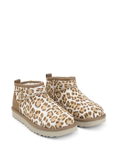 UGG leopard print mini boots - Neutrals - zdjęcie produktu nr 2