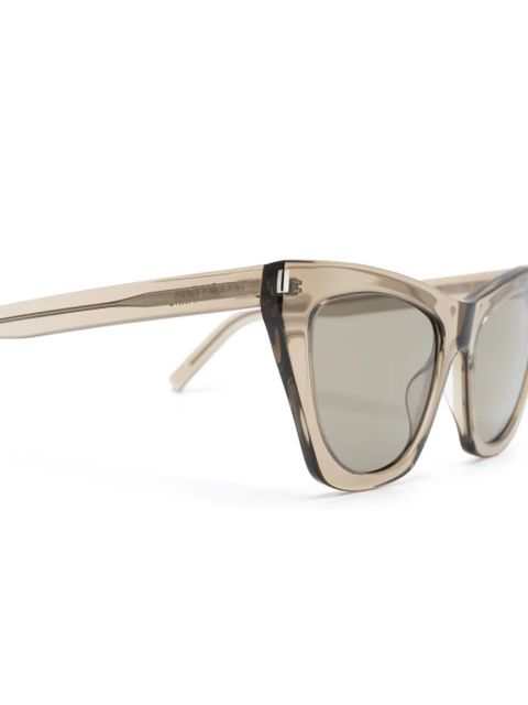 Saint Laurent Eyewear Kate sunglasses - Brown