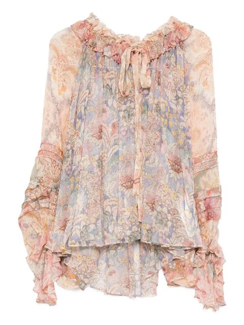 ZIMMERMANN Rebellion blouse - Pink