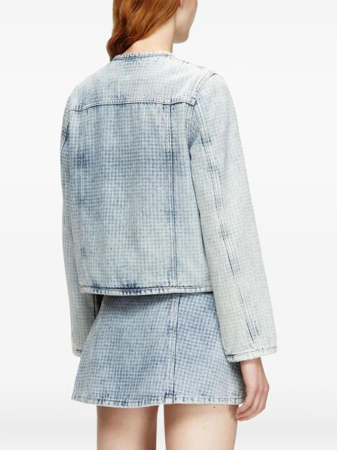 Diesel button-fastening denim jacket - Blue