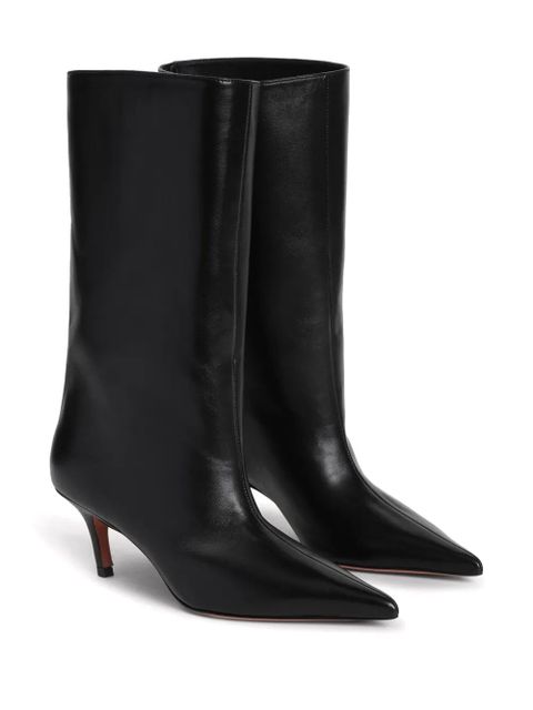 Amina Muaddi 60mm Fiona boots - Black - zdjęcie produktu nr 2