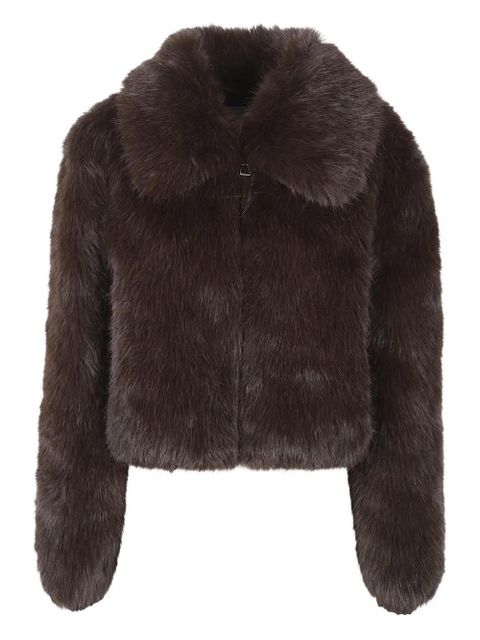 The Frankie Shop Hope faux fur jacket - Brown - zdjęcie produktu nr 1