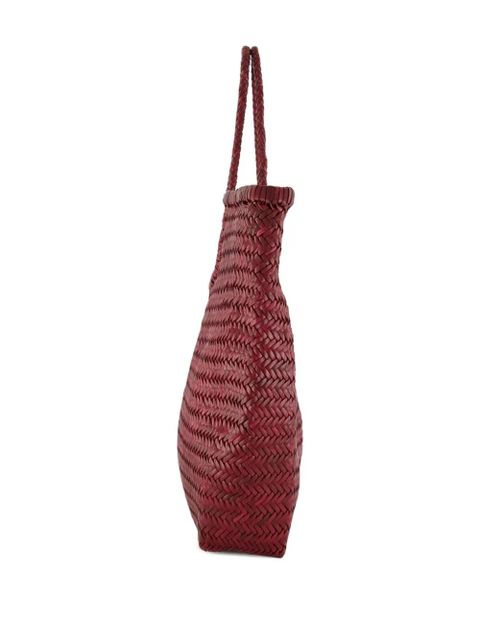 DRAGON DIFFUSION Triple Jump leather shoulder bag - Red