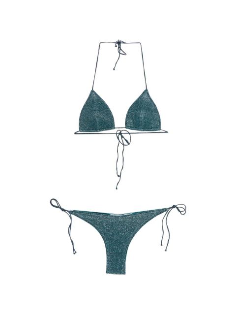Oséree (set of two) tie detail bikinis - Green - zdjęcie produktu nr 1