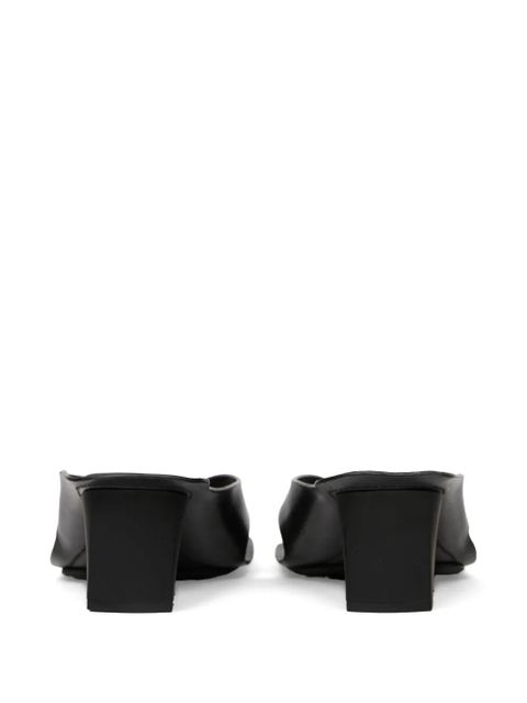 MM6 Maison Margiela anatomic leather mules - Black