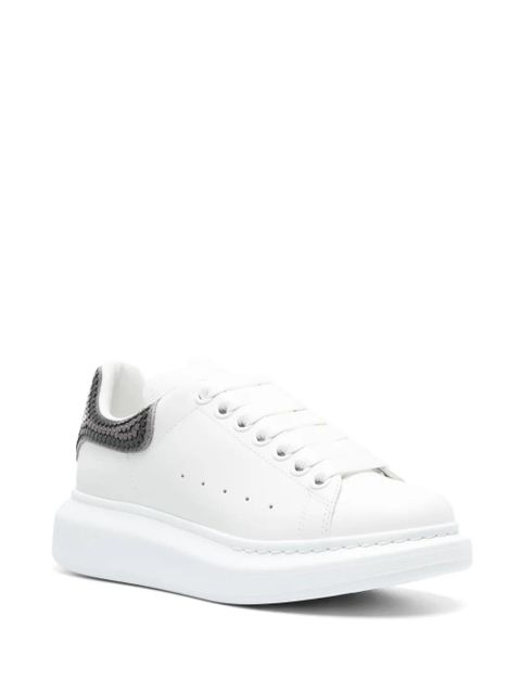 Alexander McQueen stud-detailing leather sneakers - White - zdjęcie produktu nr 2