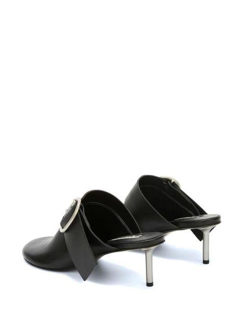 Jil Sander buckled mules - Black - zdjęcie produktu nr 2