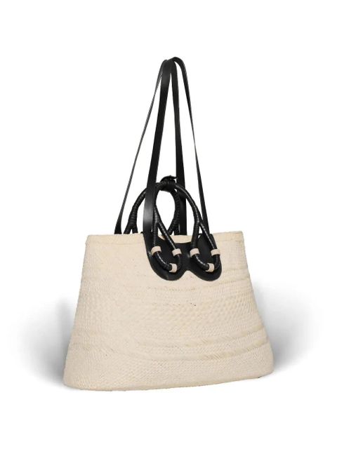 Johanna Ortiz Boho Splendor woven tote bag - Neutrals - zdjęcie produktu nr 2