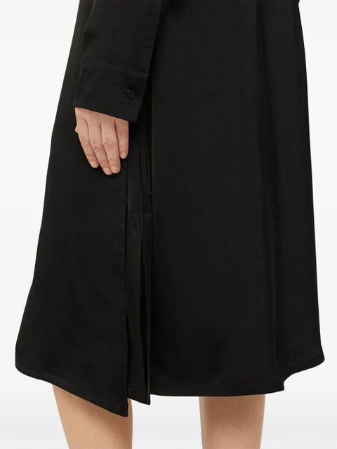 Jil Sander buttoned-up shirt dress - Black