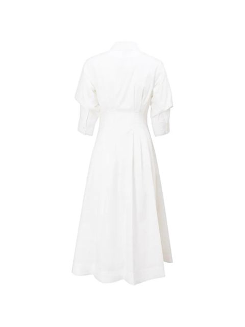 Simkhai Jazz shirt dress - White