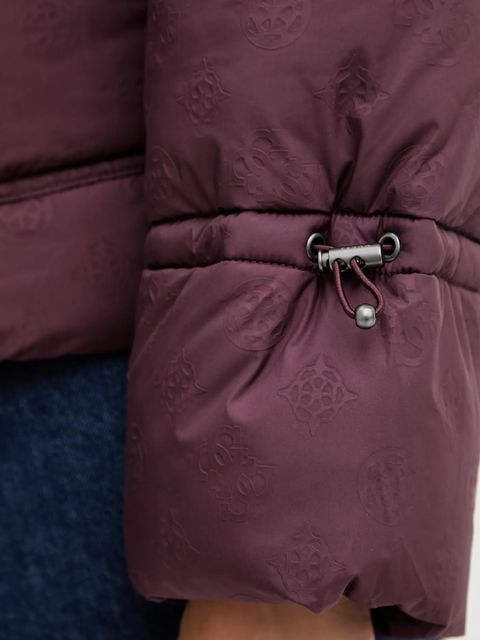 Guess kurtka NEW DAISY kolor fioletowy zimowa W5BL43 W2902