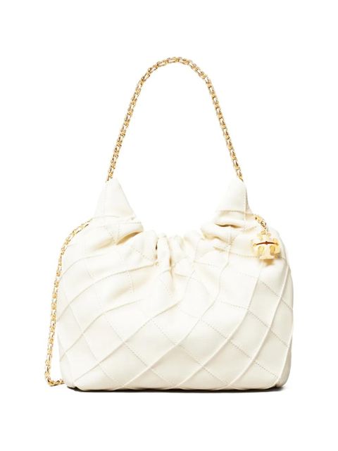 Tory Burch mini Fleming soft hobo bag - Neutrals - zdjęcie produktu nr 1