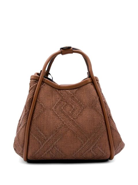 Max Mara logo-detail tote bag - Brown - zdjęcie produktu nr 2