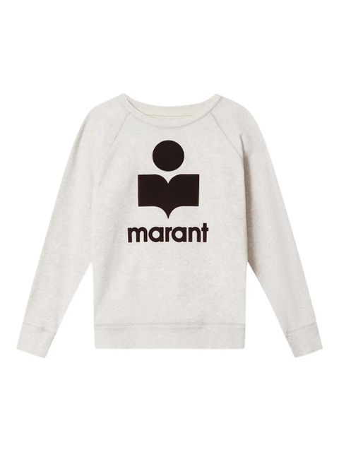 MARANT ÉTOILE Millyny logo sweatshirt - Neutrals - zdjęcie produktu nr 1