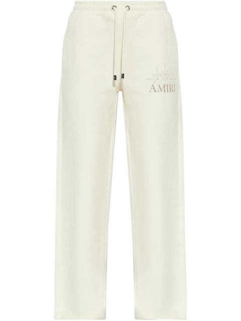 AMIRI cotton track pants - Neutrals - zdjęcie produktu nr 1