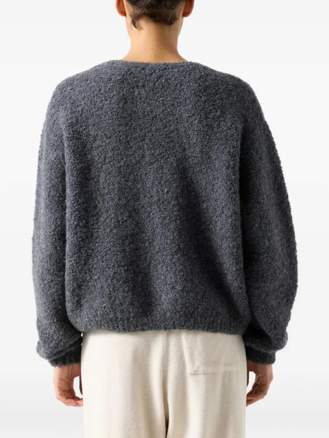 American Vintage Zolly round-neck cardigan - Grey
