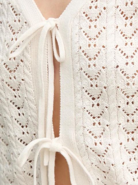 Guess kardigan bawełniany RUTH damski kolor beżowy W5GR43 Z3C71