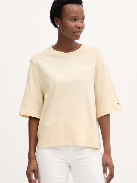 Tommy Hilfiger t-shirt damski bawełniany - zdjęcie produktu nr 2