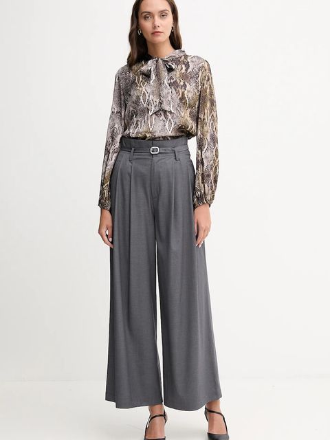 Marc Aurel bluzka damska kolor zielony wzorzysta 6345-1000-24809 - zdjęcie produktu nr 2