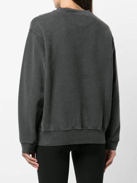 ANINE BING Ramona printed sweatshirt - Black