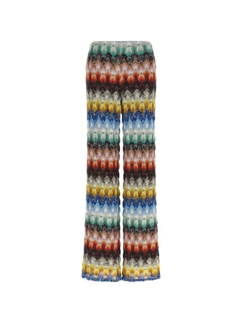 Missoni elasticated-waist trousers - Blue - zdjęcie produktu nr 1