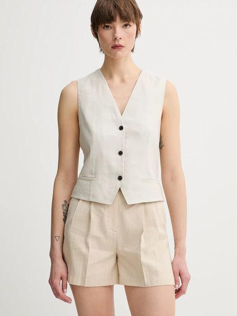 Marc O'Polo kamizelka lniana - zdjęcie produktu nr 1