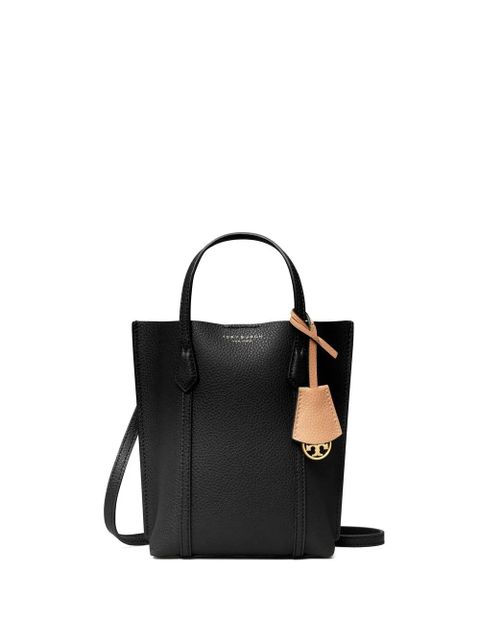 Tory Burch Perry grained-leather tote bag - Black - zdjęcie produktu nr 1