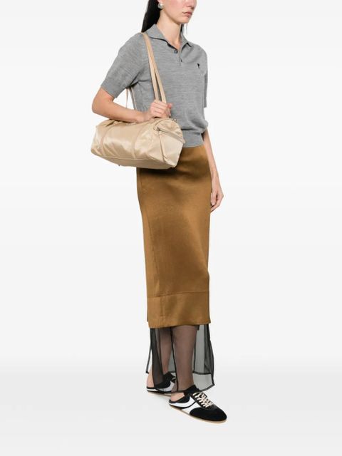 Prada triangle-logo shoulder bag - Neutrals - zdjęcie produktu nr 2