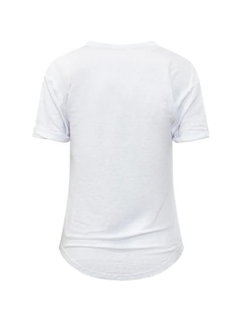 MARANT ÉTOILE logo T-shirt - White - zdjęcie produktu nr 2