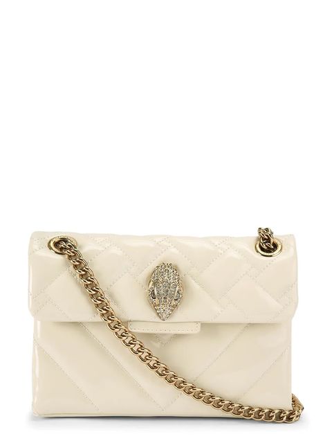 Kurt Geiger London torebka skórzana Kensington kolor beżowy 5017342309 - zdjęcie produktu nr 1